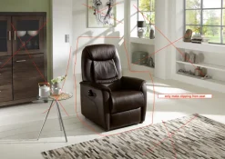 Fernsehsessel ANNECY L schoko