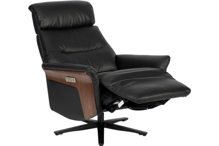 Fernsehsessel TERAMO schwarz