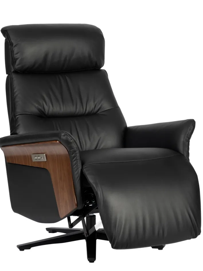 Fernsehsessel TERAMO schwarz