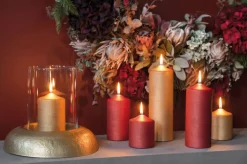 Fink Stumpenkerze CANDLE 8 /15 cm rot