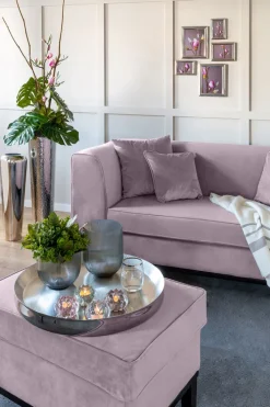 Fink Teelichthalter LOTTA 8,5 cm grau