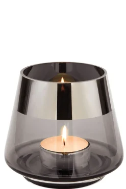 Fink Windlicht JONA 13 cm grau