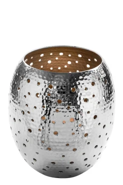 Fink Windlicht LIAM 11 cm vernickelt