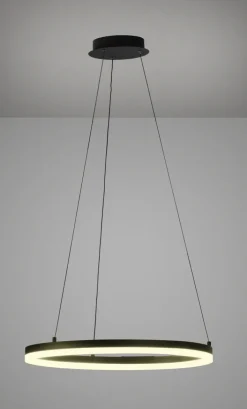 FISCHER & HONSEL LED Pendelleuchte SIRKO 60 cm sandschwarz