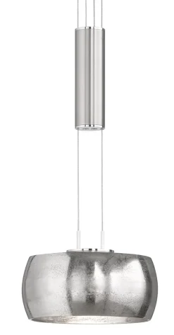 FISCHER & HONSEL LED Pendelleuchte COLETTE antik nickelfarbig