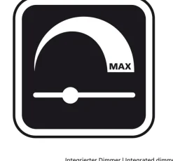 FISCHER & HONSEL LED Stehleuchte DENT 1-flg nickelfarbig