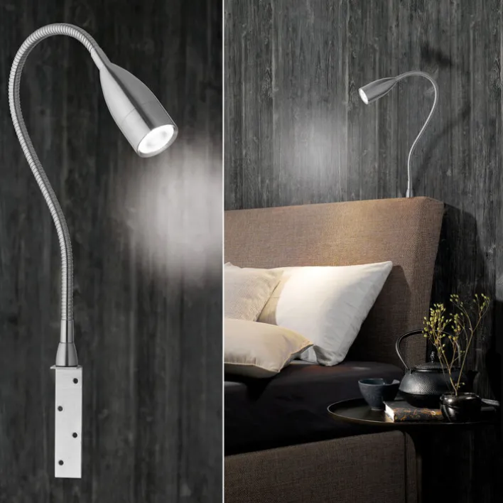 FISCHER & HONSEL LED Wandlampe STEN 45 cm mit Gestensteuerung