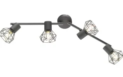 FISCHER & HONSEL Retrofit Deckenlampe RAN 4 Spots grau