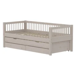 FLEXA Bett CLASSIC 90 x 200 cm grau