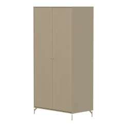 FLEXA Kinder-Drehtürenschrank SAGA braun