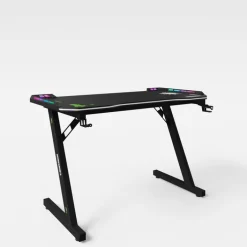 Gaming-Tisch MINECRAFT schwarz/ grau