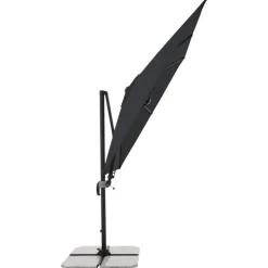 Garden FLAIR Ampelschirm NORMA 2-teilig 230 x 230 cm anthrazit