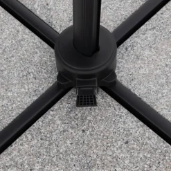 Garden FLAIR Ampelschirm NORMA 2-teilig 230 x 230 cm anthrazit