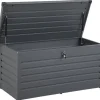 Garden FLAIR Auflagenbox RAY 130 x 61 cm schwarz