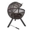 Garden FLAIR Feuerschale Kugel 3-teilig