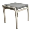 Garden FLAIR Fußhocker Outdoor LANA taupe /grau