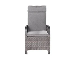 Garden FLAIR Garten Positionsstuhl LENA Omega braun