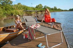 Garden FLAIR Gartenliege BEN XL Alu /anthrazit