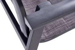 Garden FLAIR Stapelstuhl Garten RON XXL anthrazit /mixgrau