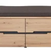 Garderobenbank MEMPHIS Artisan Eiche/ Graphitgrau