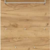 Garderobenpaneel LEVI 75 x 106 cm braun