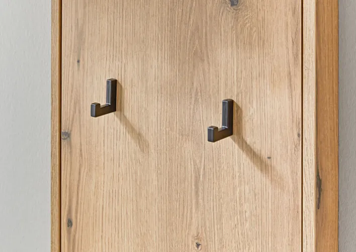 Garderobenpaneel PERADO 44 x 180 cm braun-Eiche Evoke Dekor