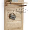 Garderobenpaneel  JURIA 80 x 120 cm Eiche massiv