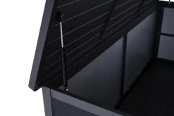 Garten Auflagenbox GRADINA M 135 x 75 cm schwarz