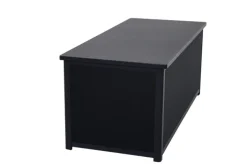 Garten Auflagenbox GRADINA M 135 x 75 cm schwarz