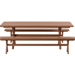 Gartentisch DELTA 220 x 105 cm erde