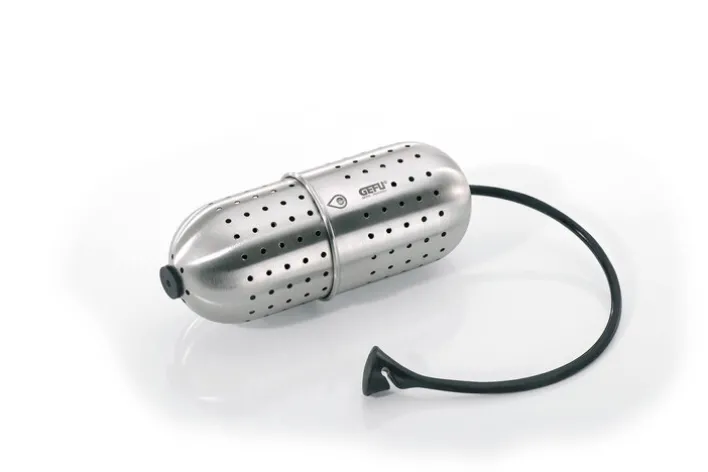 GEFU Gewürz-Sieb GUSTO schwarz/silberfarbig