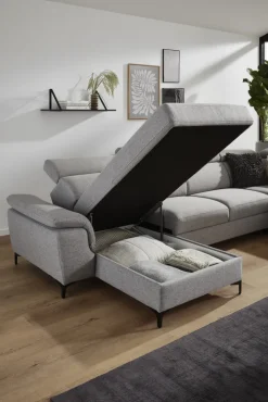 GIOVANNI d'Alberto Wohnlandschaft BRAGA hellgrau