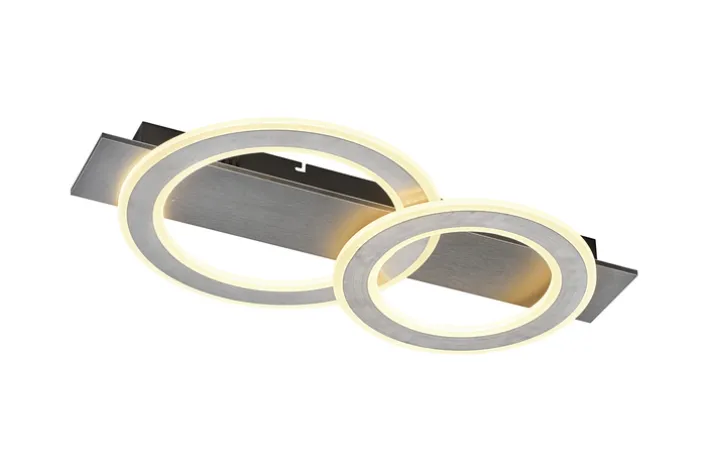 GLOBO LED Deckenlampe JAYDEN 63x35 cm anthrazit /opalweiss