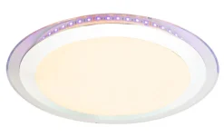 GLOBO LED Deckenlampe NICOLE II 40 cm mit Farbwechsel und Fernbedienung