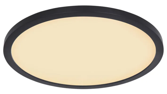 GLOBO LED Deckenlampe SAPANA 42 cm schwarz