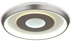 GLOBO LED Deckenlampe WILLIAMSON 49 cm champagnerfarbig