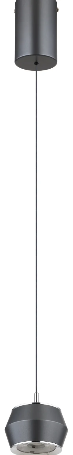 GLOBO LED Pendeleuchte MARTHY 10 cm grau