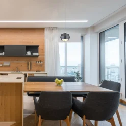 GLOBO LED Pendeleuchte MARTHY 10 cm grau