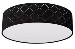 GLOBO LED Retrofit Deckenlampe VARIOS 38 cm schwarz