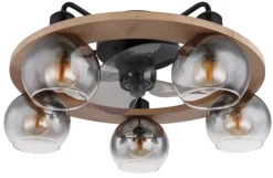GLOBO Retrofit Deckenlampe NARINA mit Ventilator