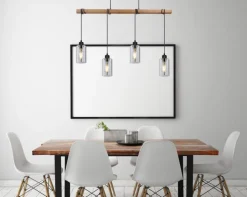 GLOBO Retrofit Pendellampe HADERA 98 x 130 cm