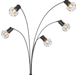 GLOBO Retrofit Stehlampe PRISKA