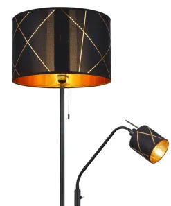 GLOBO Retrofit Stehlampe BEMMO 175 cm