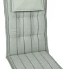 GO-DE Gartenstuhlauflage STRIPES 120/50/7 cm hellgrün