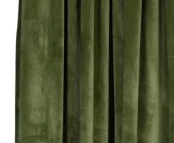 GÖZZE Samt-Vorhang MAGNUM 135 x 245 cm grün