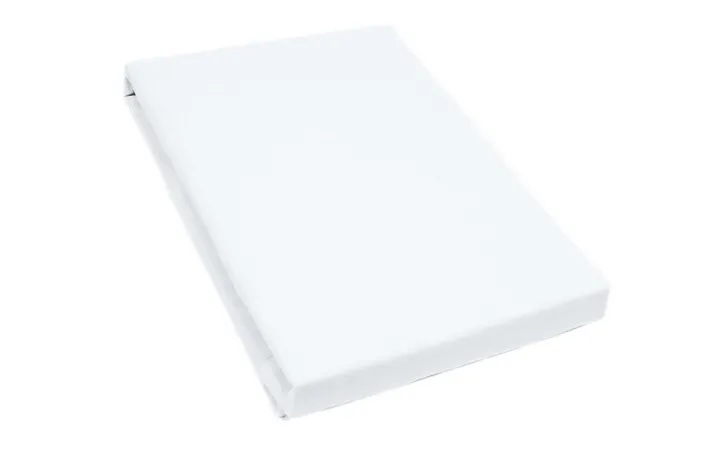 HAHN Jersey-Boxspring-Spannbettlaken 180-200 x 200-220 cm weiß