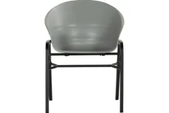 Hartman Gartenstuhl TUBB 2er Set schwarz /grau