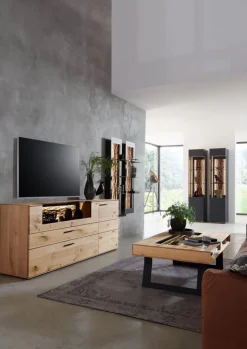 hartmann Couchtisch RUNA Kerneiche natur /Rinde