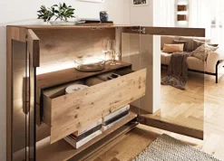 hartmann Highboard II CAYA 127 x 119 cm Kerneiche