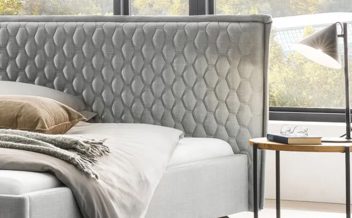 HASENA Bettgestell NARDO 140 x 200 cm grau